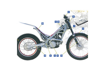 SWINGARM  STICKER 1Oth AN