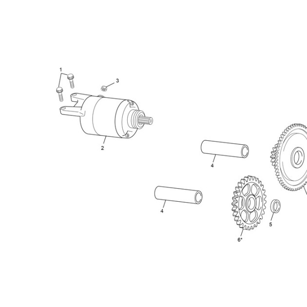 ELECTRIC START ENGINE 250 END