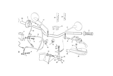 KIT REPARAIR CLUTCH CYLINDER 250