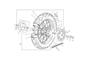 REAR SPROCKET 49 T END