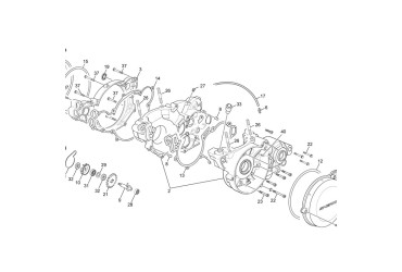 CRANCKCASES SET 125 TR 09