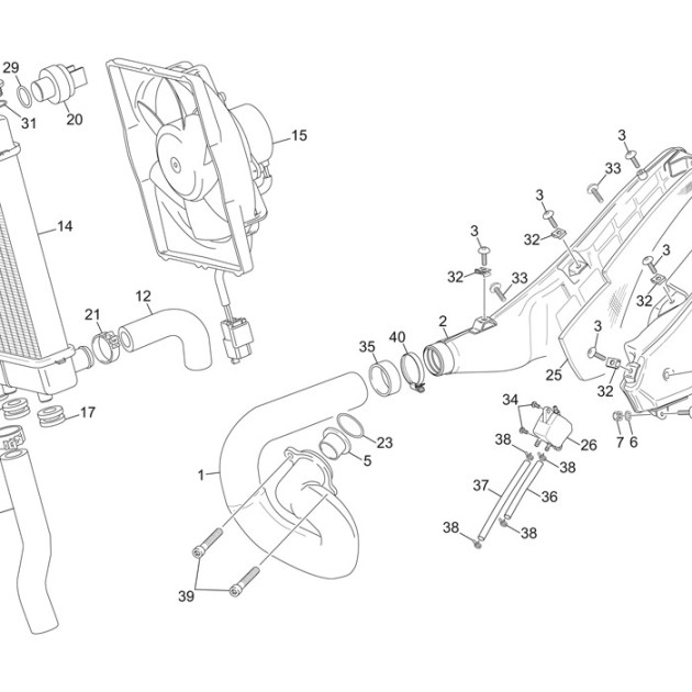 EXHAUSS MANIFOLD 4T TR