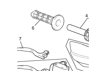 TRAIL HANDLEBAR 50/125CC