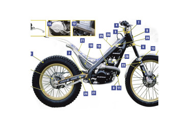 MUDGUARD BACK STICKER2008 R