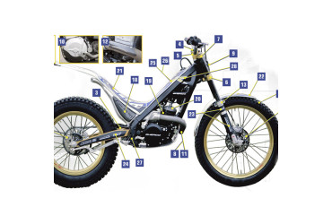 FRAME PROTECTOR  STICKER PAIR 09 TR R