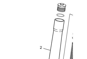 FORK ASSY LEFT UDS 50-125 09