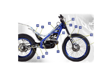 FRAME PROTEC   STICKER PAIR BLUE ACADEMY