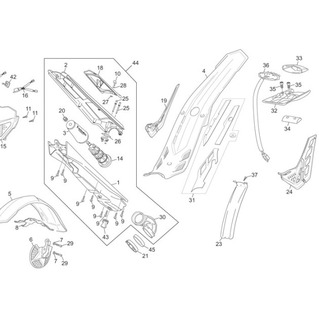 PLAQUE DZUS TRIAL