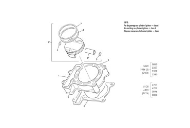 OIL RING PISTON 300 END