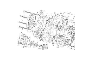 INJECTED CLUTCH COVER 250 END