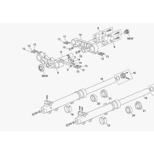 STEERING AXEL T-RIDE
