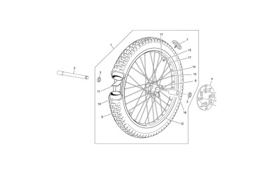 RIM RUBBER BAND 21" X 25MM