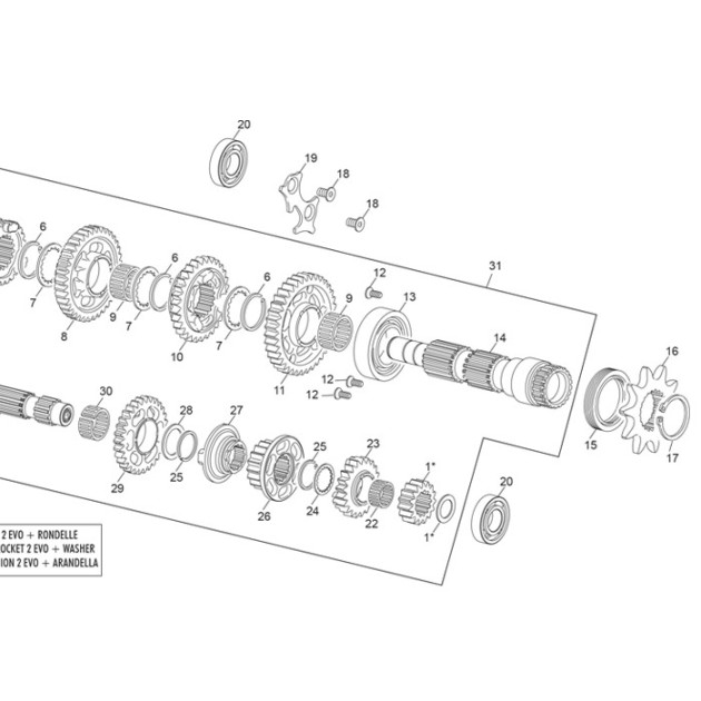 GEAR BOX GROUP TR SH133