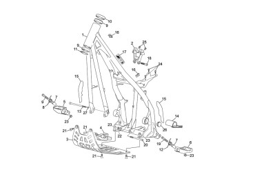 DOUBLE CILINDER HEAD SUPPORT 4T TR 2010