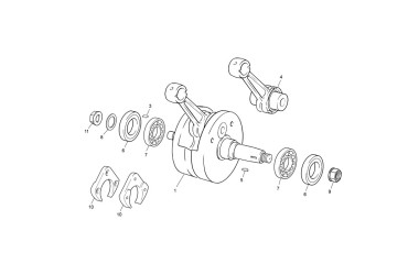 CRANCKSHAFT 25/29 11 TR