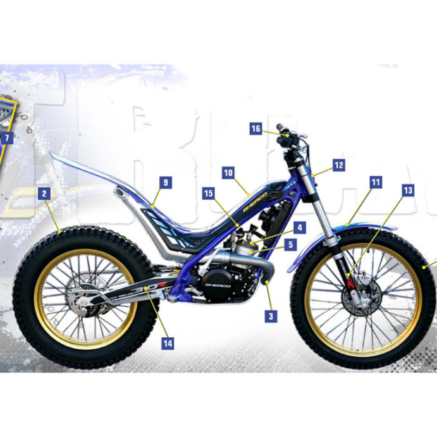 MUDGUARD BACK STICKER CABES 2010