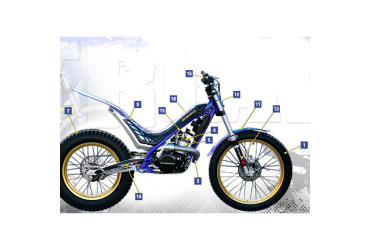 MUDGUARD FRONT  STICKER  CABES 2010