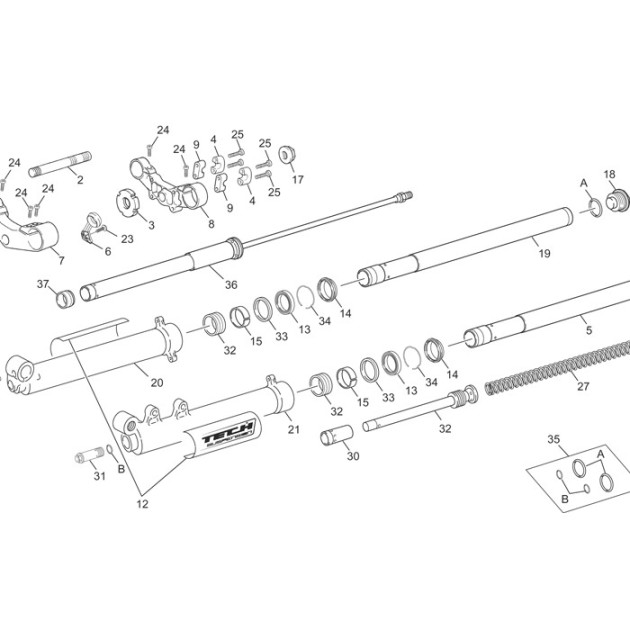 BRIDE  SUP HANDLE BAR GOLD TS 39