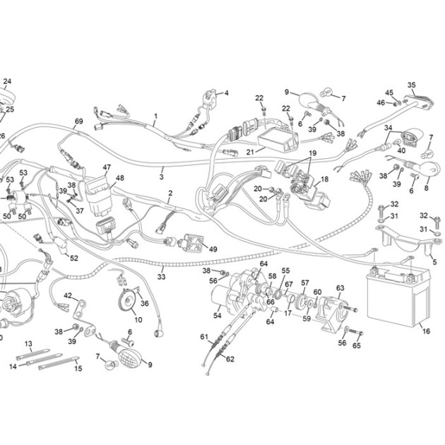 ACCESORY ELECTRIC CABLE SYSTEM 250 300 END 12