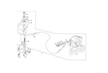 REAR CALIPER BREMBO END