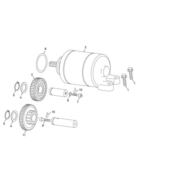 ELECTRIC START ENGIN END