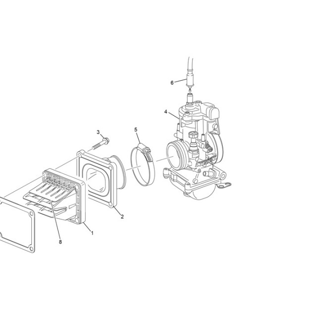 CARBURETOR  KEIHIN  PWK 36 V2