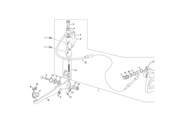 COPPER WASHER END BREMBO