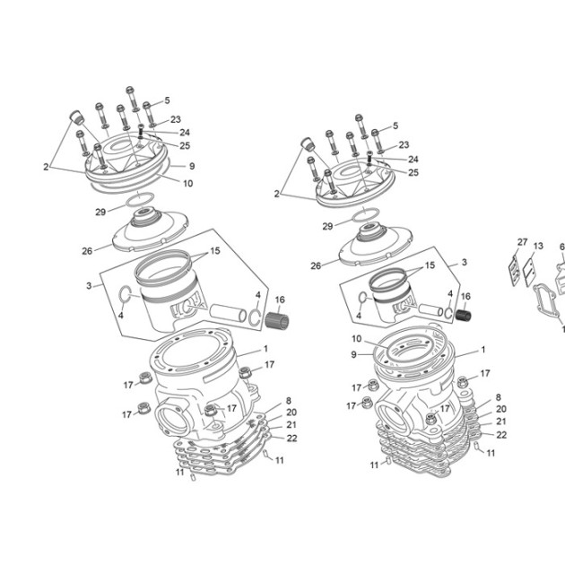 CYLINDER HEAD CHANBER 3.0 TR 22