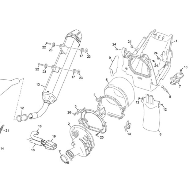 10081 EXHAUST SPACER 
