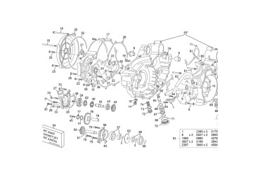 WATER PUMP GEAR 450 SEF