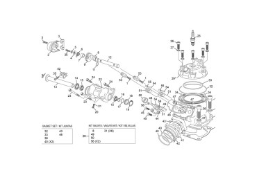 POWER VALVE SHAFT 250 2T END