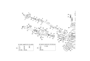 CENTRAL VALVE COMMAND END 250 2T END