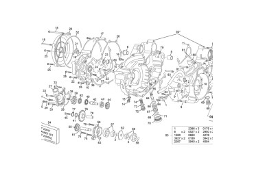 OIL PUMP SET 12MM 450 / 500 END