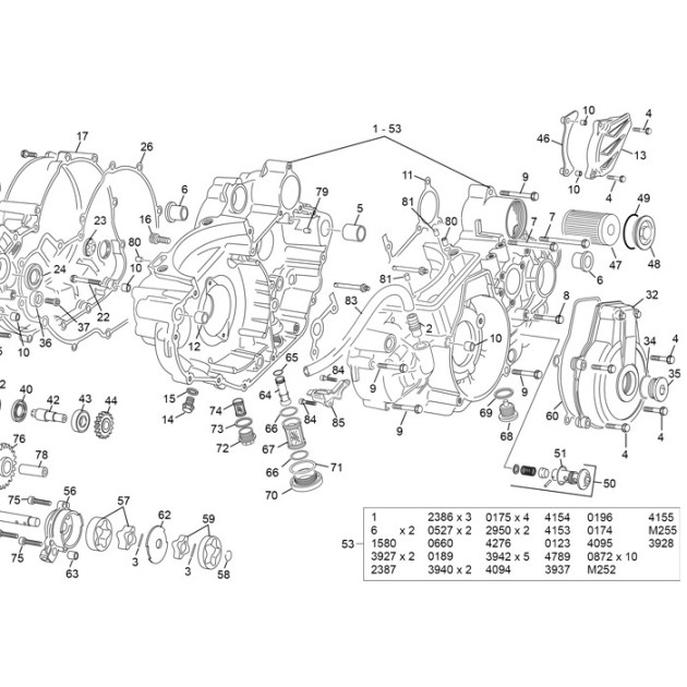 INGNITION COVER 455 / 500 END