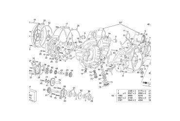 GASKET CLUTCH COVER 455 END