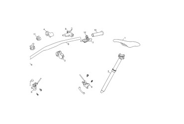 SHIFT LEVER RIGHT 12S W/O OGD