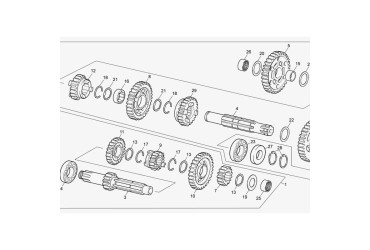 GEAR PINION 3 EME PRIMARY X/T RIDE