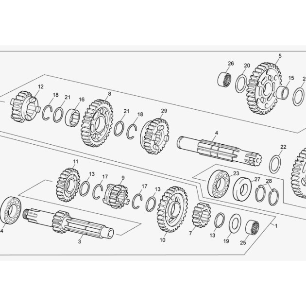 GEAR PINION 3 EME PRIMARY X/T RIDE
