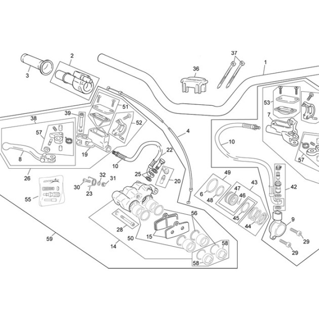PISTON KIT FRONT CALIPER FORMULA