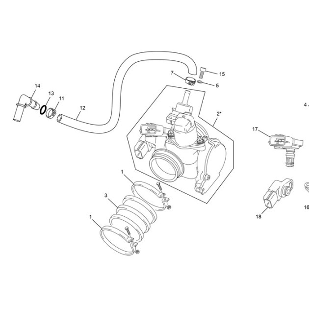 MANIFOLD CILINDER HEAD/INJECTION END SYNERJECT