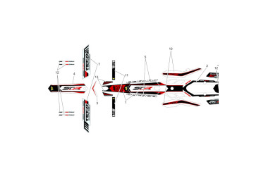 MUDGUARD FRONT CABESTANY  STICKER TR 12