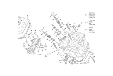 EXAUST SPRING VALVES 450 SEF EVO