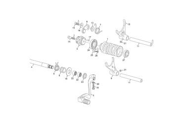 INDEX SHIM 450 / 500 END