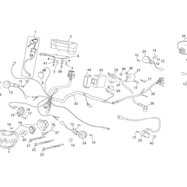 WIRE HARNESS 50 EVO 2