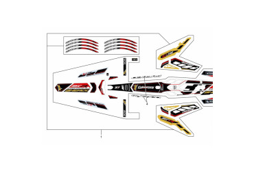 STICKER PROTECTION CABESTANY TR13 ( KIT )