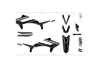 PERSONIFIED STICKER  KIT SM BLACK