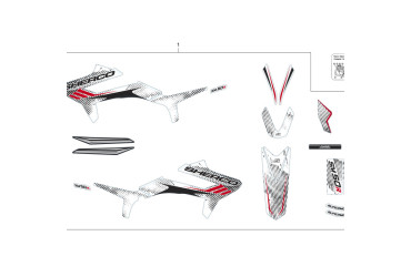 PERSONIFIED STICKER  KIT SM 50 WHITE