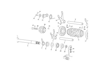 INDEX ASSEMBLY 250 END 4T EVO