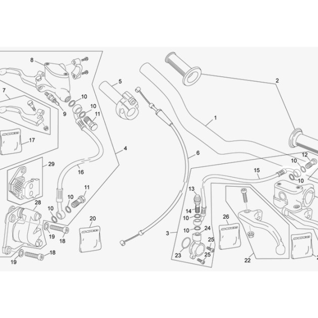 FRONT BRAKE SISTEM X RIDE