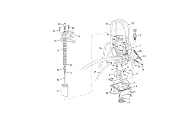 TOP CARBURATOR KEIHIN 125/250/300 END 2T